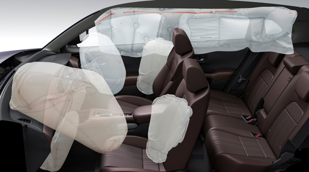 Honda ZR-V Hybrid Airbags